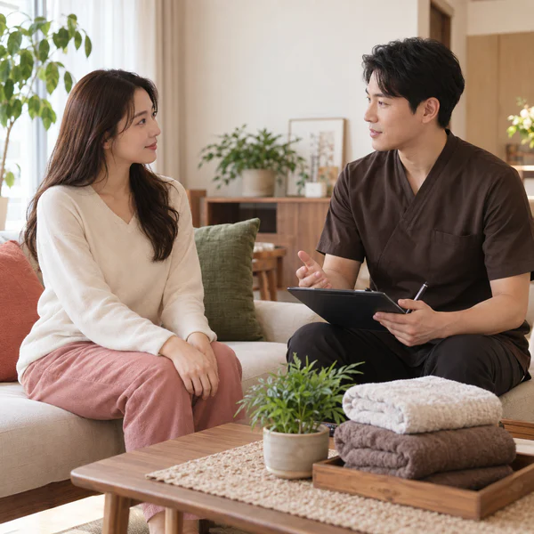 힐링 리서살롱 테라피 안내 이미지